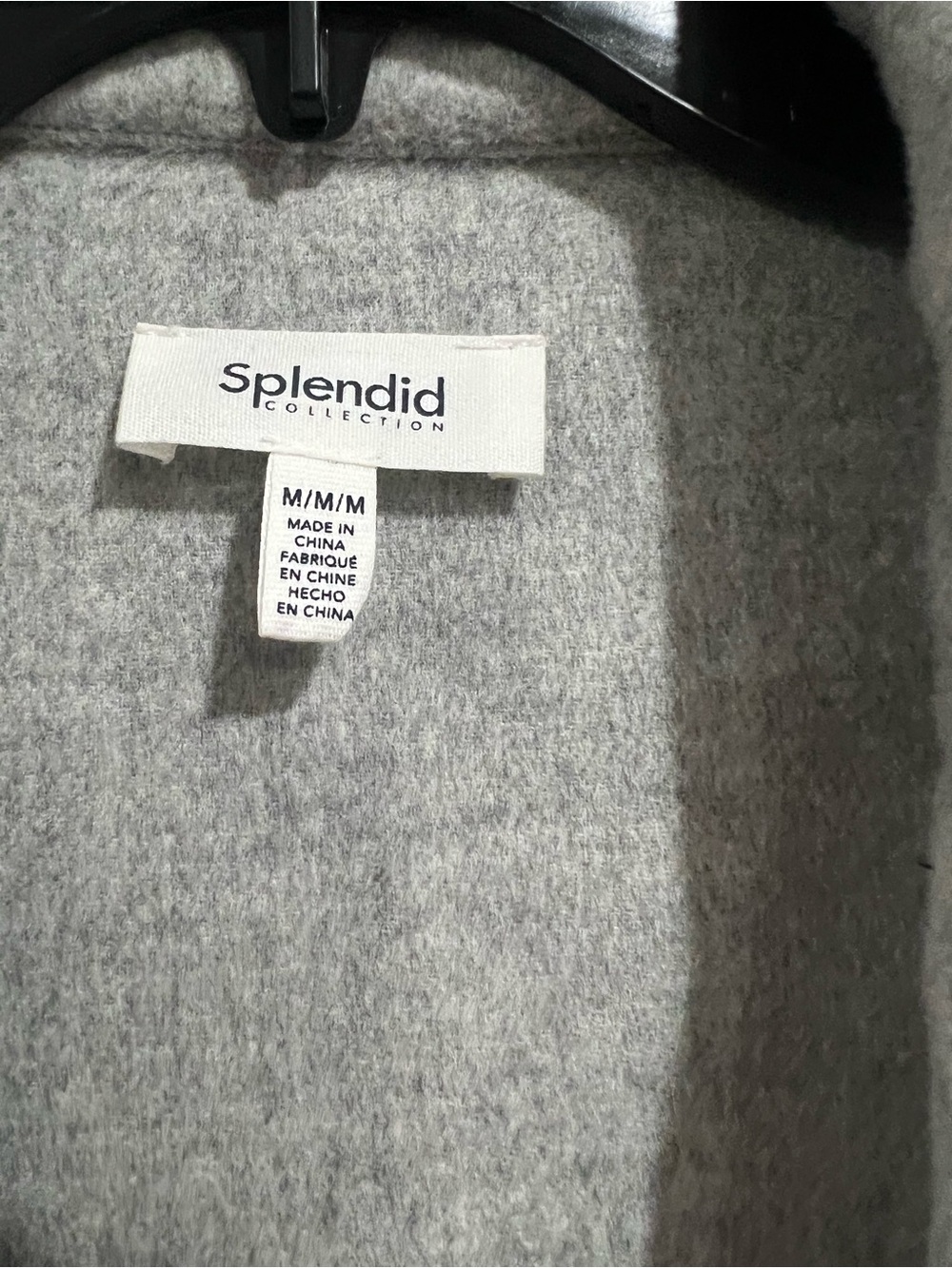 Splendid Collection Wool Blend Double Breasted Blazer Gray M - Picture 5 of 5